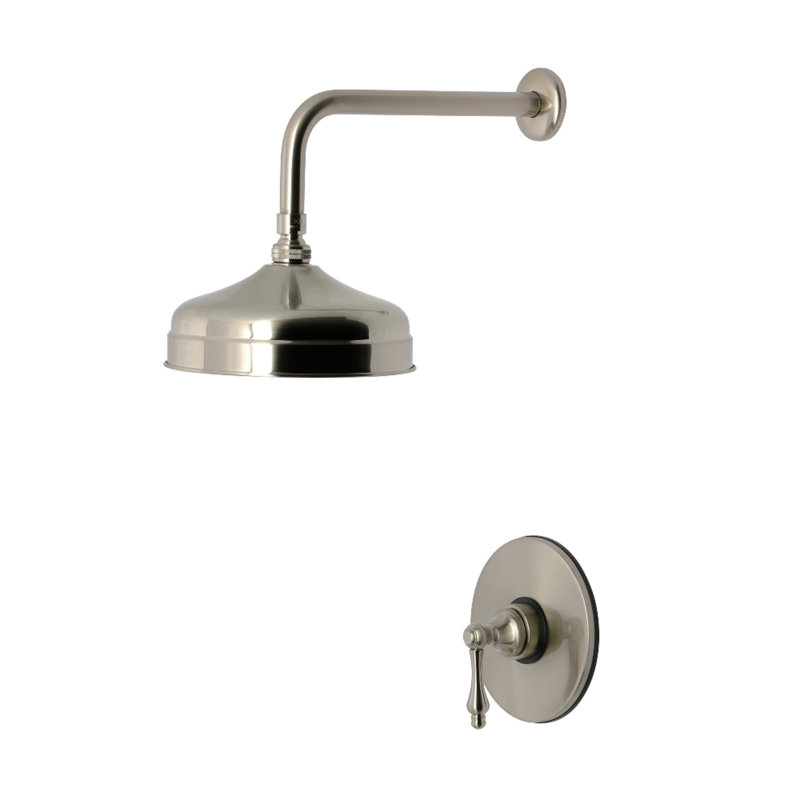 Kingston Brass Restoration Single-Handle Pressure Balanced Shower Faucet, Brushed Nickel
