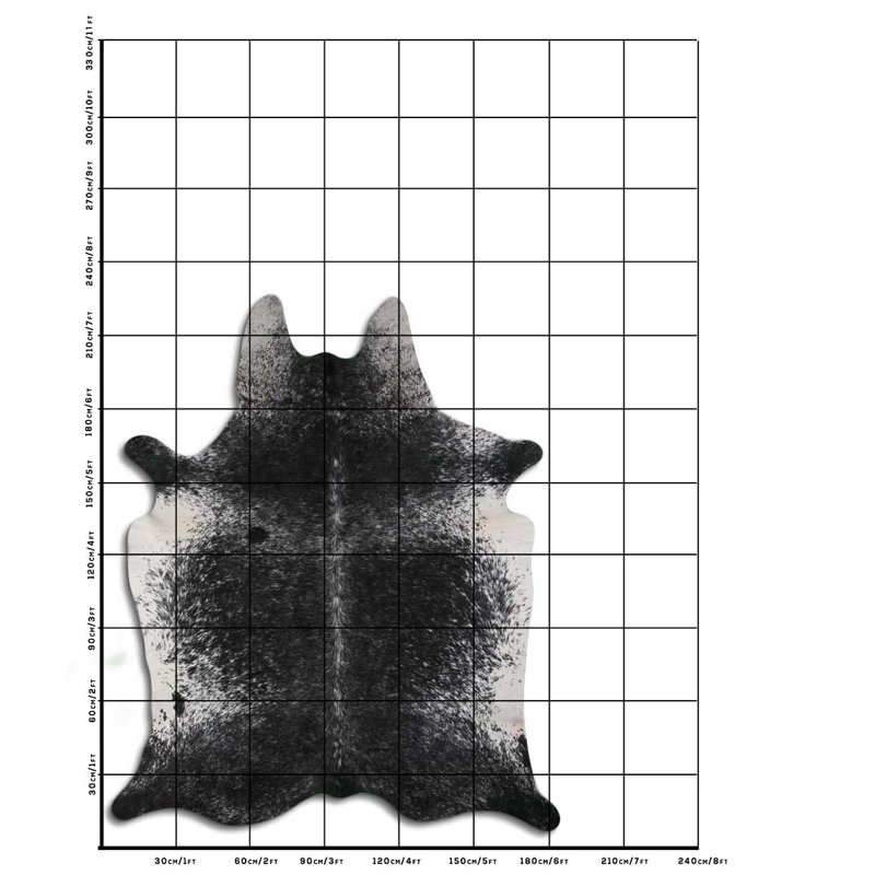 Cowhide Rug Speckled