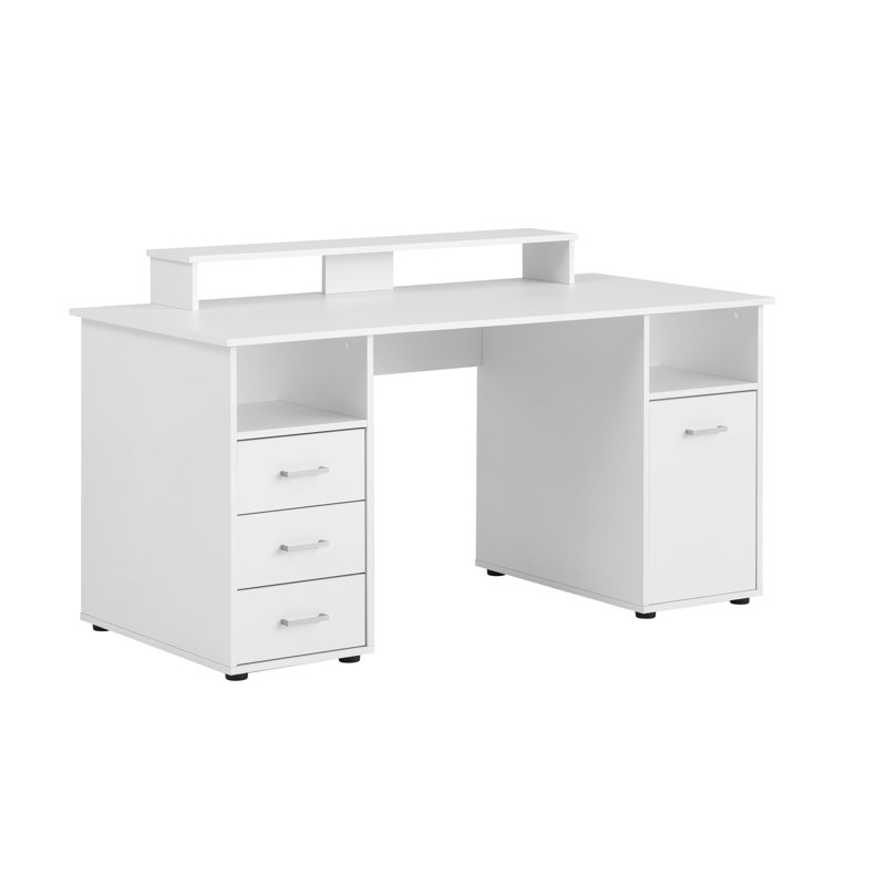 Floydia Writing Desk, White