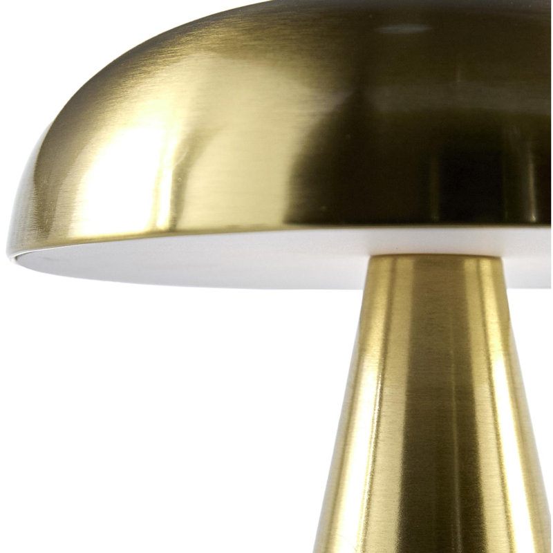 Chafdar Table Lamp, 8"H x 6"W x 6"D, Gold