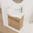 Eleby 17.14'' Single Bathroom Vanity with Ceramic Top