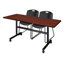 Table de nidification Nickilis, 2 chaises empilables Zeng-32668113-32668092