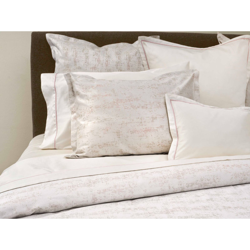 Barolo Sham, Standard Sham, Pink/Khaki