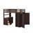 Twin Loft Bed With Drawers,Desk And Wardrobe-2124496878