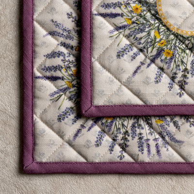Maison D' Hermine Paisley Cotton Potholder Set