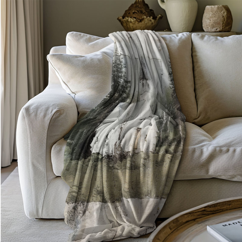Rustic Scandinavia - 1 Piece Premium Blanket, Queen