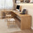 Burlywood Rectangular Solid Wood desks-106239370-116319610