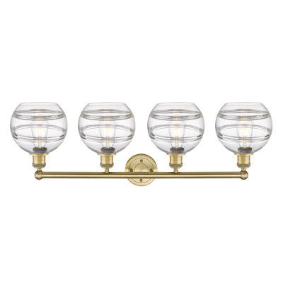 Éclairage pour meuble-lavabo à 4 lumières à intensité variable Chartoff