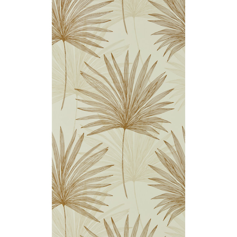 Mitende Wallpaper, Oyster/Gold