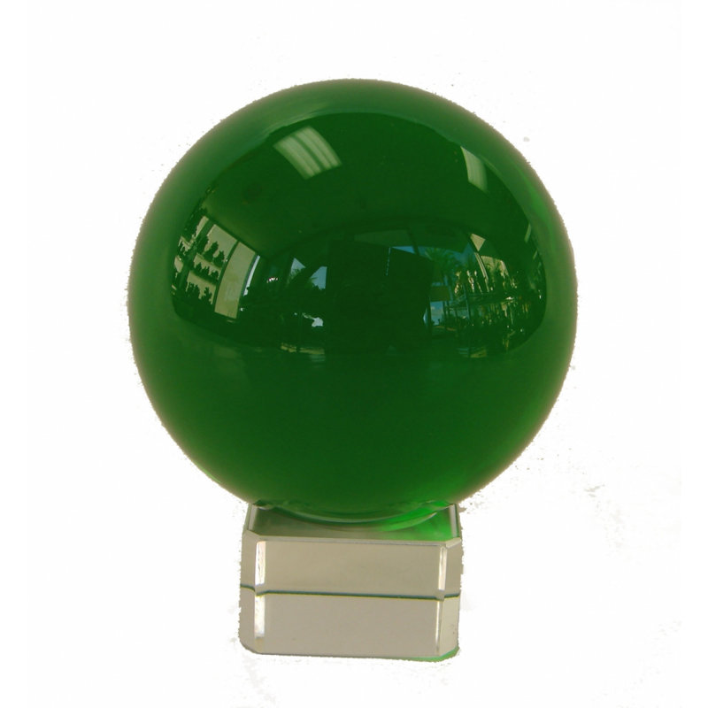 Abstract Crystal, Green