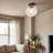 Prismatic 1-Light Flush Mount - Black-767213065