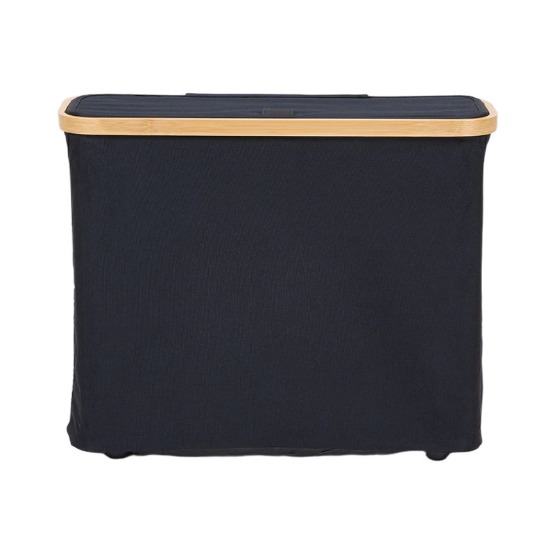 Bamboo Bathroom Cabinet, Black