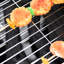 Barbecue au charbon portatif 21 "avec tablette inférieure - Roues et évents réglables pour la cour, le camping, le pique-nique, merveilleux barbecue
