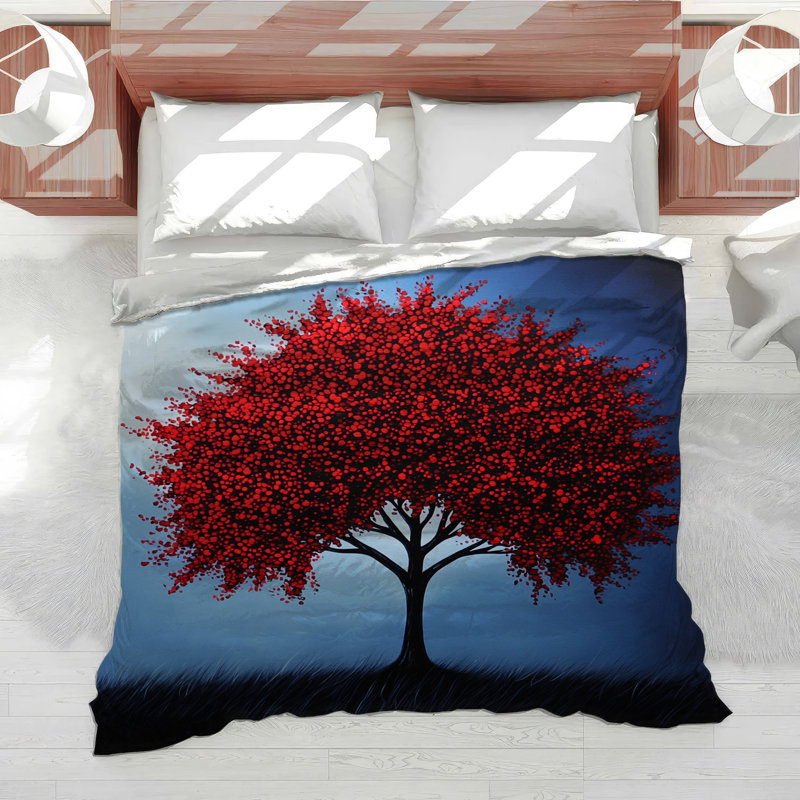 Édredon nature Red Tree, Édredon très grand