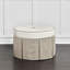 Emmeline Round Ottoman