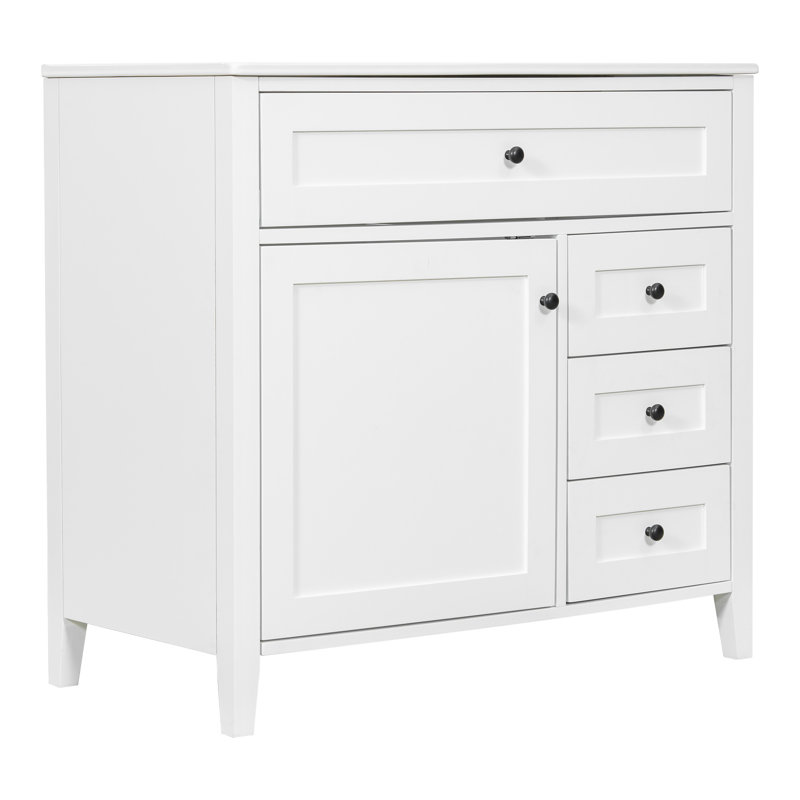 Meuble-lavabo 36 po avec lavabo, Blanc