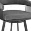 Tabouret de bar pivotant en similicuir Mod-532434703-532434679