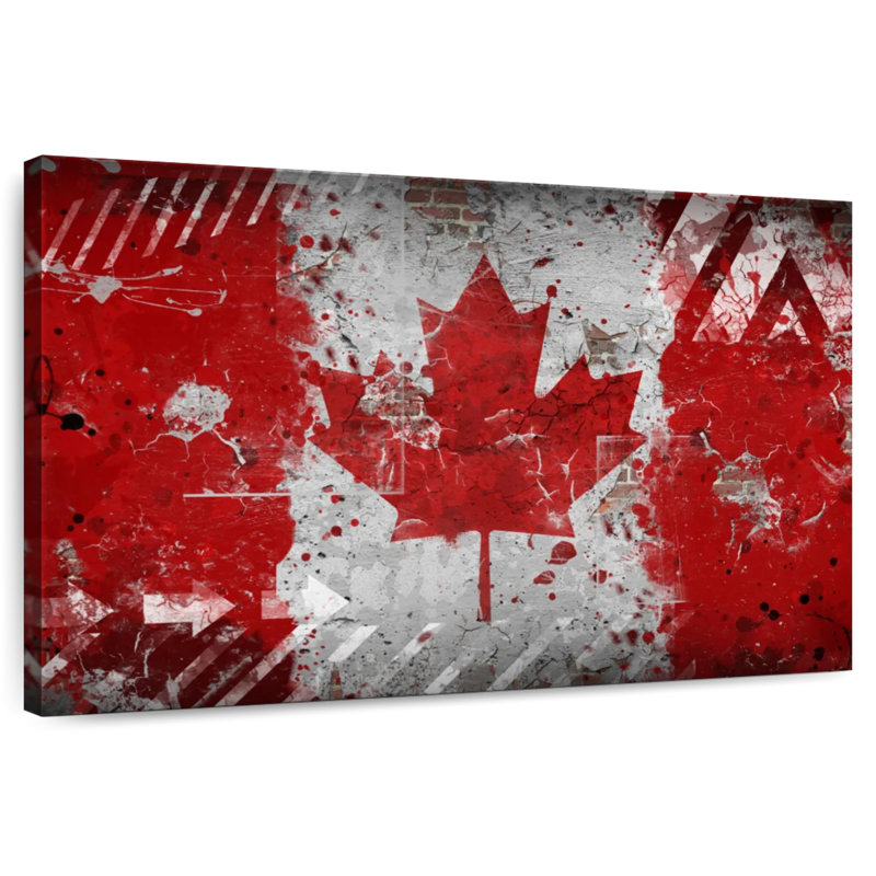 Drapeau canadien Borges, H 30 po x l 45 po