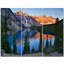 « belle moraine lake canada », reproduction de photo à multiples images sur toile