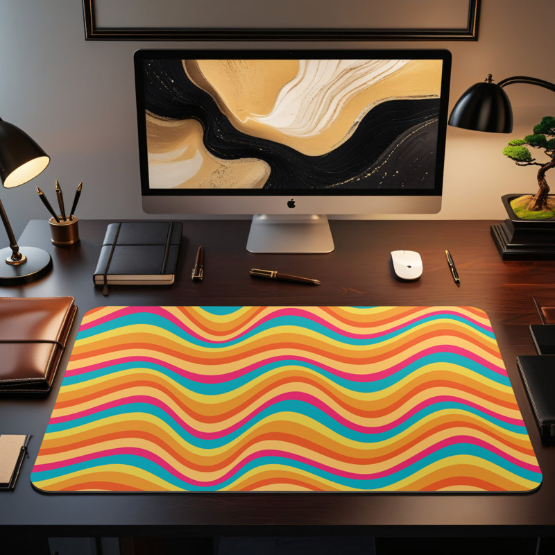 Polyester Desk Pad, 23.6x13.8