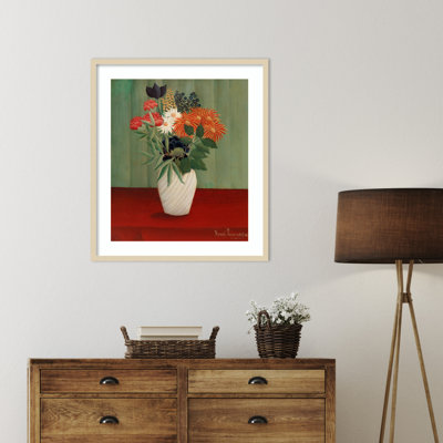 "Bouquet de fleurs" par Henri Rousseau