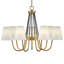 Lustre classique 5 lumières à abat-jour Arizona-2034733770