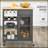 Versatile Rolling Kitchen Island with Storage, Wine Rack, and Stemware Holder for Modern Kitchens