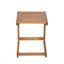 Table d'appoint en bois d'acacia
