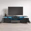 Meuble télé gris Eva-73493654