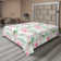 Ambesonne, drap plat floral pivoines, art botanique printanier
