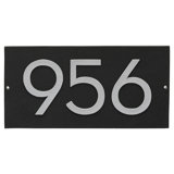 Floating 1-Line Wall Address Plaque