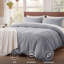Ensemble de housse de couette à tissage gaufré 100% coton Essential Collection-109512983-106246736
