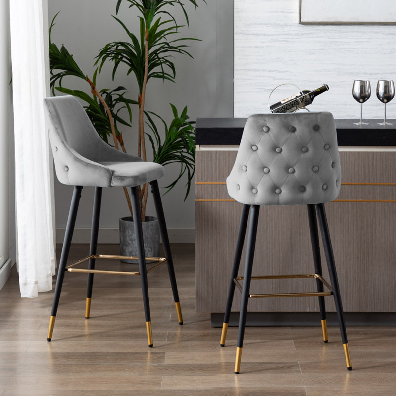 77cm Stool, Grey