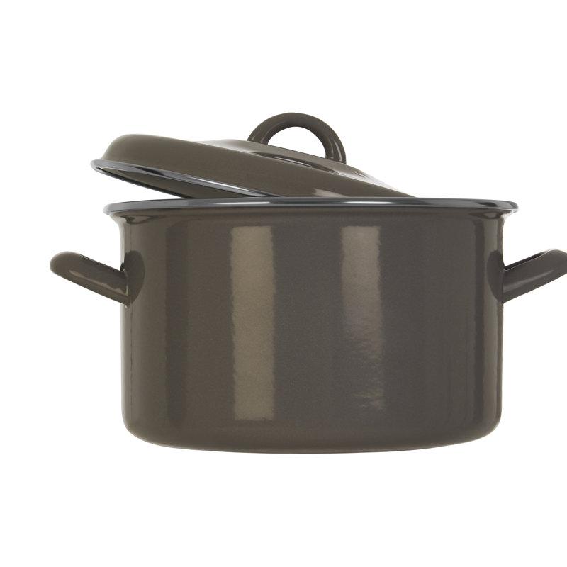 Danielburnham 4.7 l Aluminium Round Casserole, Grey