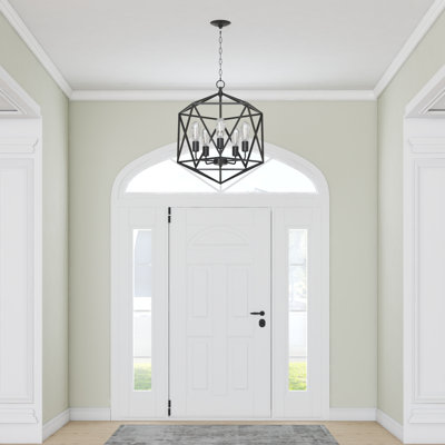 Heleo 5-Light Industrial Indoor Chandelier