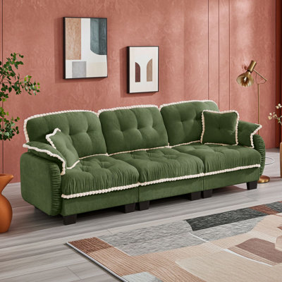 Upholstered 100.7 " Chenille Sofa