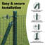 Welded Wire Fence With 7 Flanged Posts Steel-602281503-602281494