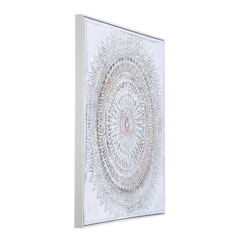 Tapisserie douce Makenna II - peinture sur cadre flottant