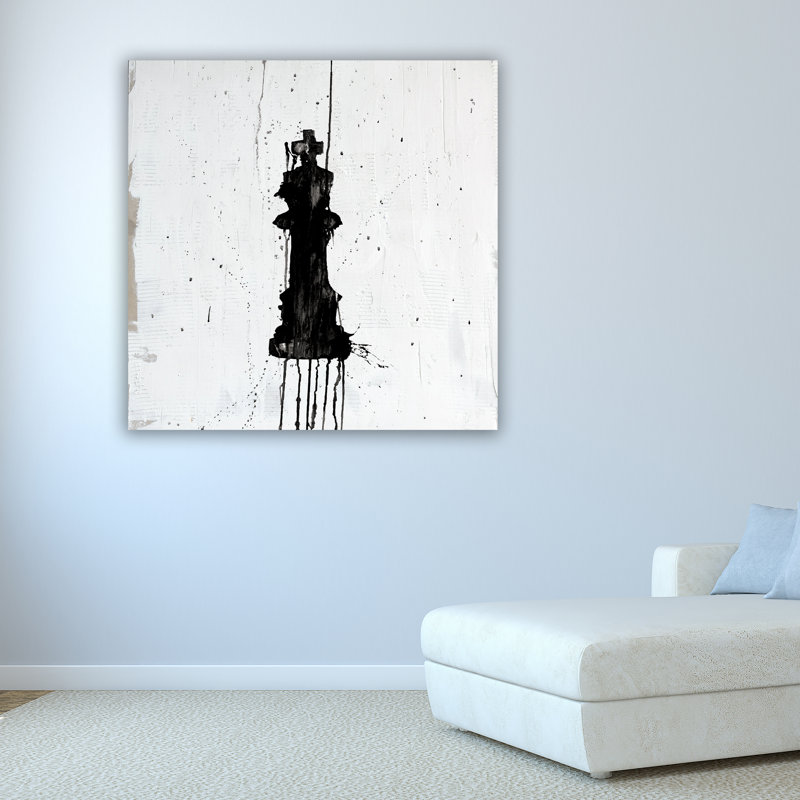 « king » par kent youngstrom, reproduction d’art sur toile tendue, H 48 po x l 48 po x P 1,5 po