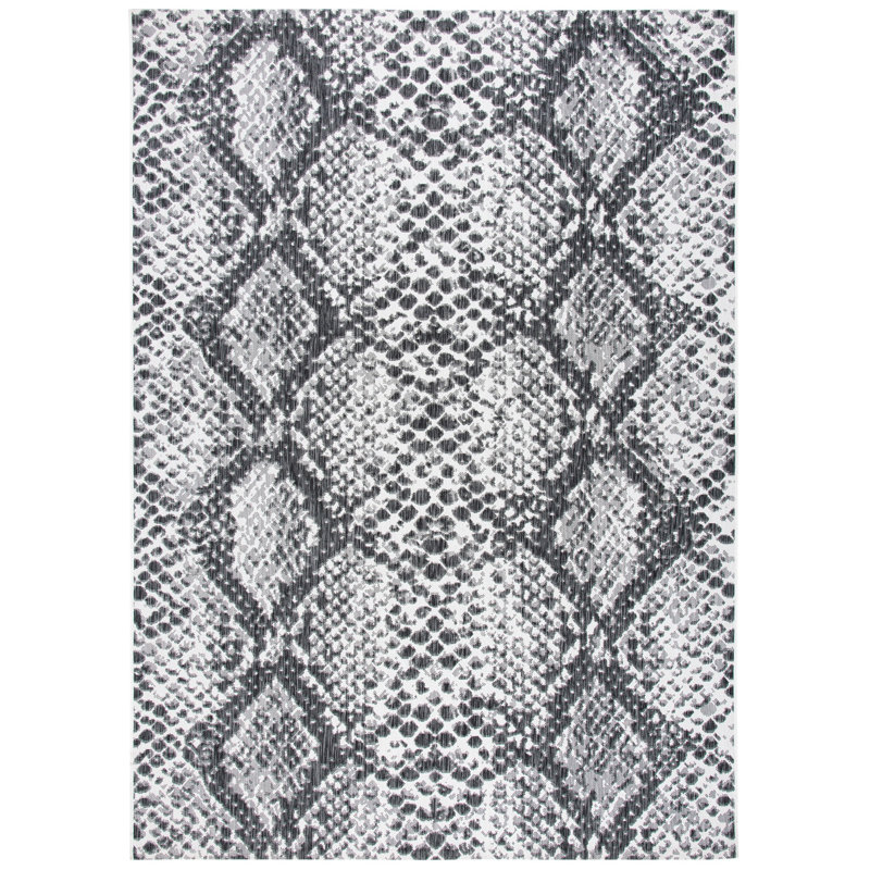 Tapis d'intérieur / extérieur à imprimé animal Aure Performance, Rectangle 4 pi x 5 pi 7 po