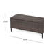 Panier de patio brun multi-accessoires de piscine et de plage-677214772