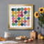 Spectrum Connections - Peinture sur toile encadrée-70680486-70680414