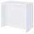 White Engineered Wood Freestanding Home Bar