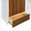 Lit escamotable double pleine grandeur avec placard-138143415