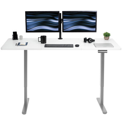 VIVO Electric Dual Motor 71” x 30” Standing Desk, E2B7B Series