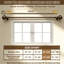 Tringle à rideau télescopique, tringle à draperie de 7/8 po de diamètre réglable de 32 à 120 po, tringle à fenêtre robuste avec embouts décoratifs pour la décoration intérieure-487440345-487440351