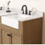 Meuble-lavabo double 72 po avec lavabos rectangulaires blancs Maxbano-108920091