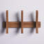 Portemanteau avec 3 crochets en bois Algarin-105111339