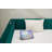 Velvet Upholstered Trundle Daybed with Sturdy Wooden Frame-116857561