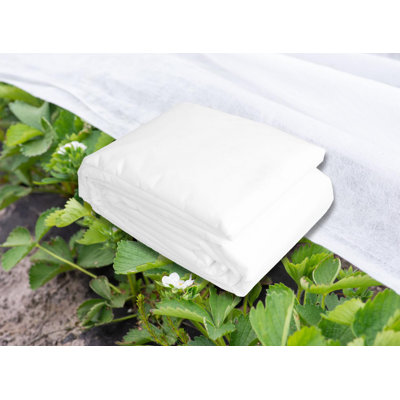 1.05 Oz/Yd² Heavy-Duty Plant Frost Cover, 8 X 24 Ft Floating Row Cover For Winter Freeze Protection Down To 28°F, Breathable Garden Fabric For Sun, Wind & Cold Weather